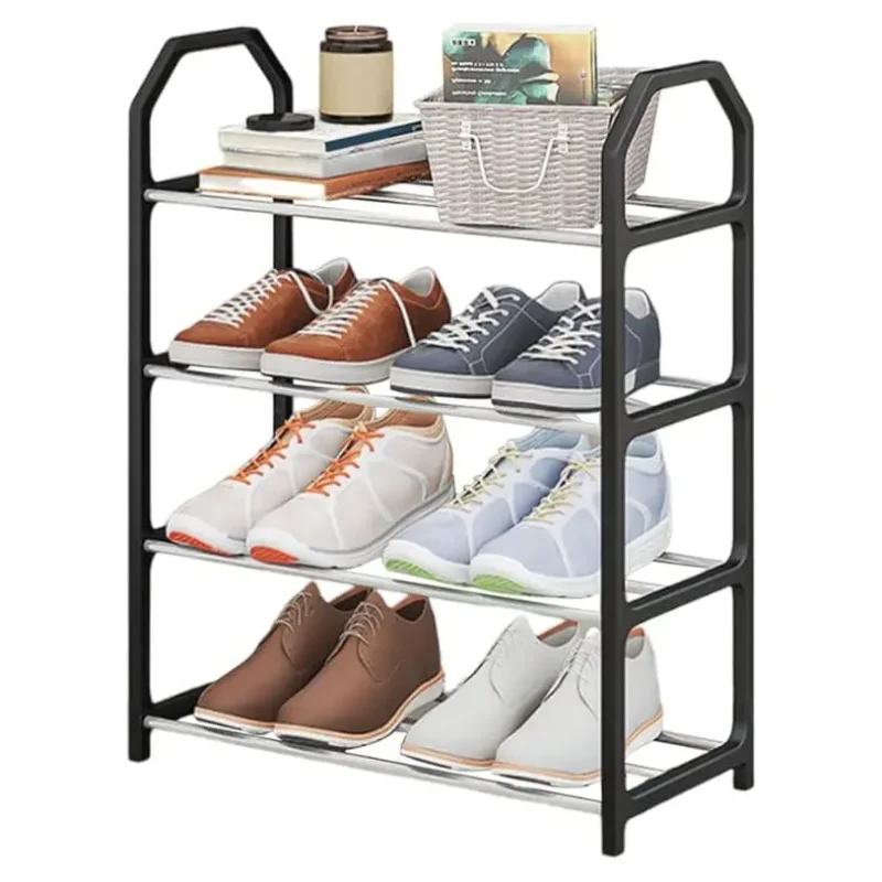 Étagère À Chaussures De 4 Niveaux